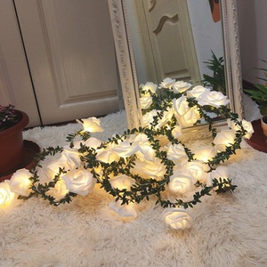Xuyên biên giới New LED <span class=keywords><strong>String</strong></span> Lights Rose Vine Strip Lights cho phòng ngủ Wedding & Lễ hội trang trí cho Giáng sinh kỳ nghỉ - Product Image 2