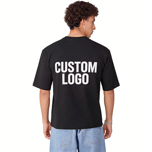 최고급 품질의 잘 만들어진 100% 순면 남성용 부드럽고 통기성 좋은 캐주얼 클래식 베이직 데일리 솔리드 컬러 티셔츠 - Product Image 1