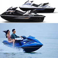 Yacht sportif écologique en fibre de verre 2026, embarcation personnelle |   Moteur à essence à démarrage électrique 2200W, charge maximale 100kg, haute puissance
