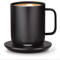 Thermos intelligent AIHPO8 Business Fashion Warmer, tasse à café sans fil magnétique avec batterie, 12 oz, avec contrôle de la température, thermostat