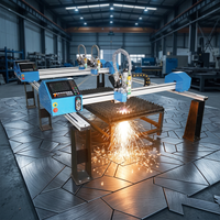 Mesin Pemotong Laser untuk Logam Baja Mudah Dibongkar, Mesin Pemotong Daya 2/3/6KW, Mesin Pemotong Plasma CNC