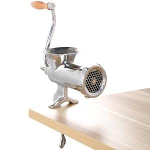 Picadora de <span class=keywords><strong>Carne</strong></span> <span class=keywords><strong>Manual</strong></span> Profesional de 5 Pulgadas # 8 # 10 # 22 # 32 # Picadora de <span class=keywords><strong>Carne</strong></span> <span class=keywords><strong>Manual</strong></span> de Acero Inoxidable B - Product Image 3