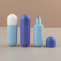 Flacons roll-on vides en plastique PP pour déodorant et savon liquide, avec bouchon à vis, pour produits de beauté, vente en gros