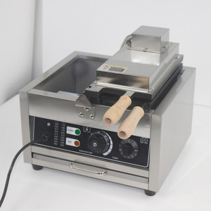 เครื่องทำวาฟเฟิลและวาฟเฟิลสแตนเลสไฟฟ้า3ชิ้นสำหรับใช้ทำเบเกอรี่ใหม่ - Product Image 5