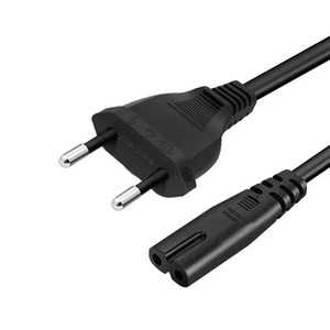 EU Plug 2 Prong <strong>Power</strong> <strong>Cable</strong> 220V AC 8-Type PVC Cord 1.2m-5m for Laptop <strong>TV</strong> Printer Home Appliance - Product Image 3