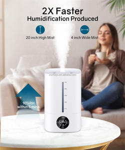Venta al por mayor nuevo humidificador de Aroma inteligente 5L Tuya Wifi nebulizador esterilizador UVC portátil para coche 5V fuente de alimentación - Product Image 4