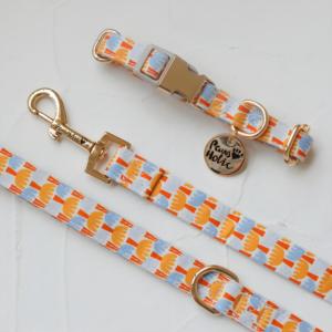 Collier de chien de luxe moderne, accessoire durable en coton doux pour animaux de compagnie avec lumières élégantes ODM OEM vente en gros personnalisé pour un confort de luxe - Product Image 2