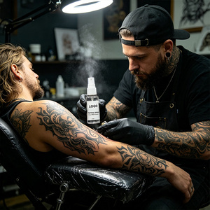 Baume Tatouage Professionnel Elite, Plusieurs Formats et Grammages, Baume de Soin Tatouage Personnalisé avec Logo pour Centres de Tatouage et Cosmétologie - Product Image 3