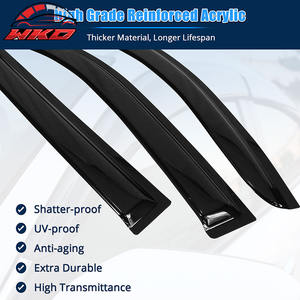 Pare-soleil pour Nissan Frontier Double/Crew Cab 05-20, protection contre la pluie et le soleil, en acrylique - Product Image 4