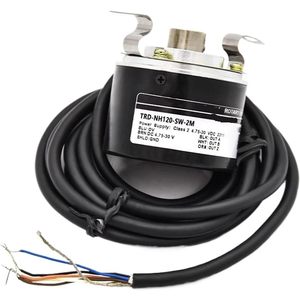 Encodeur rotatif MILRJYZRE TRD-NH120-SW-2M 4,75-30 VDC avec câbles de sortie A B Z - Product Image 1