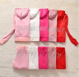 Conjunto Deportivo Personalizado Informal Bordado con Cuello Alto, Transpirable, de Terciopelo, con Cierre para Invierno, para Mujer - Product Image 5