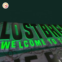 Letrero Luminoso LED RGB Personalizado JAGUARSIGN, Letras Iluminadas con Cambio de Color para Bares, Discotecas, Letrero Exterior Impermeable para Tiendas