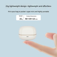 Casque TWS sans fil transfrontalier Bluetooth 5.3 avec annulation active du bruit (ANC), étanchéité à l'eau, faible latence et longue autonomie