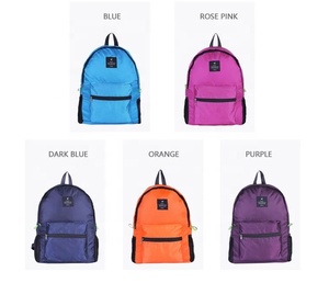 New Thiết Kế Chống Thấm Nước Có Thể Gập Lại Ba Lô Trọng Lượng Nhẹ Mini Ba Lô Gấp Ngoài Trời Thể Thao Sinh Viên Ba Lô - Product Image 5