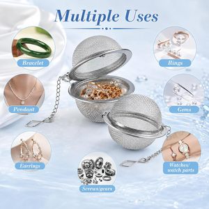 Heart Shaped Loose Leaf Tea Infuser Ball Stainless Steel Love Fine <b>Mesh</b> Hot Tea Infuser Tea <b>Strainer</b> Ball - Product Image 3