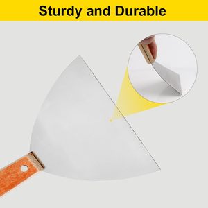 PEX 3 "4" 5 "6" 8 "12" ผนังสแตนเลสทำงาน drywall มีดโลหะค้อนฉาบมีดเทปมีด - Product Image 3