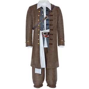 Korsanlar Film Cosplay Kostüm Erkekler Yetişkin Rönesans Vintage Şövalye Faire Karnaval Parti Kostüm - Product Image 1