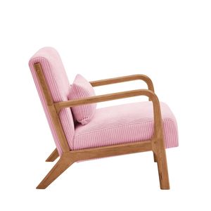 เก้าอี้พักผ่อนไม้สำหรับห้องนั่งเล่น โซลูชั่นที่นั่งสบาย - Product Image 4