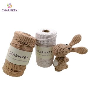 Top Ranking del fornitore della Cina <span class=keywords><strong>Filato</strong></span> di macramè 3mm 100% cotone riciclato <span class=keywords><strong>per</strong></span> l'artigianato - Product Image 5