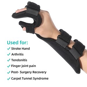 調節可能なネオプレン製手首プロテクター、医療用整形外科スプリントサポート、手根管症候群用ハンドスプリント、関節炎捻挫用スタビライザー - Product Image 3