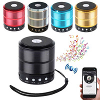Altavoz Inalámbrico WS 887 Directo de Fábrica para 4.2, Llamadas Manos Libres FM, Diseño de Audio Tipo Pistola ABS Pequeño, Salida de 3W, Batería de 300-500mAh
