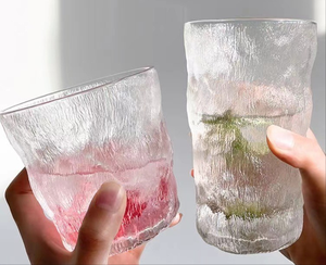 Ensemble de tasses à café en verre contemporaines Superfit sans BPA, personnalisées pour la rentrée scolaire, pour <span class=keywords><strong>eau</strong></span>, café, vin, jus, whisky - Product Image 5