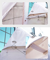 Tente gonflable en PVC robuste, imperméable et résistante au vent, pour le camping, les événements, les fêtes et le glamping