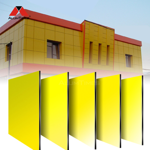 Alunmtimes pvdf PE chống cháy gỗ tếch ACP nhôm đá cẩm thạch mô hình tấm <span class=keywords><strong>Composite</strong></span> cho Ốp bên ngoài tường thiết kế trang trí - Product Image 3