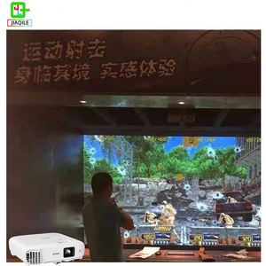 Machine de jeu de tir interactive pour enfants avec projecteur, équipement de terrain de jeu à projection 3D pour les parcs d'aventure et de divertissement - Product Image 1