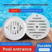Accessoires d'équipement pour piscine : Buse en tissu PVC ABS SP1424, drain de fond en ligne écologique pour débordement et entrée/sortie
