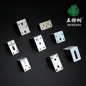 Support d'angle Wukeshu 5x5 mm en acier épaissi pour accessoires de quincaillerie de meubles - Product Image 4