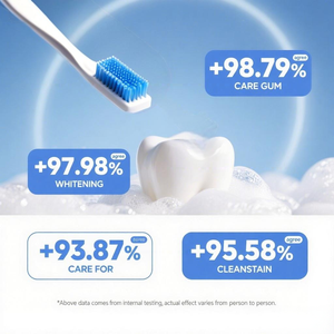 Menta orgánica natural, ácido hialurónico, aliento fresco, reduce la placa bacteriana oral, dentífrico, Blanchissant, pasta de dientes blanqueadora - Product Image 2