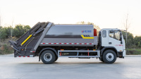 Camión de Basura Compactador JAC Junling S9, Chasis de 15 CBM, Compactador de Residuos Hidráulico Manual, Motor Diésel Euro 6, Uso Municipal