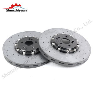 Nouveau Rotor de disque de frein en <span class=keywords><strong>c</strong></span>éramique de carbone revêtement en carbure de silicium CCB Kit de grande rupture pour <span class=keywords><strong>Mercedes</strong></span>-AMG A35 AMG A45 AMG CLA35 - Product Image 3