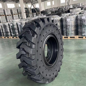 Pneu plein pour chariot élévateur, type clip, pour excavatrice - Tailles disponibles 6.50-10 7.00-12 300-15 6.00-9 28x9-15 9.00-20 Sans marquage - Product Image 4