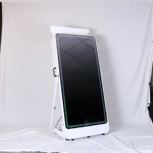 Photomaton magique pour appareil photo reflex numérique portable pour selfie, appareil photo miroir pour mariage extérieur