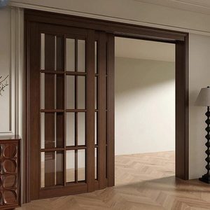 <span class=keywords><strong>Porte</strong></span> <span class=keywords><strong>coulissante</strong></span> et pliante en bois insonorisée de style japonais moderne, <span class=keywords><strong>prix</strong></span> d'usine, finition de qualité supérieure pour appartements - Product Image 5