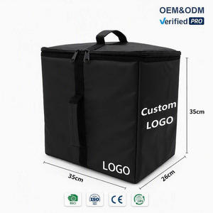 Wholesale Custom Logo Waterproof Restaurant Reusable <strong>Thermal</strong> Insulation Portable Pizza Cooler <strong>Bag</strong> <strong>for</strong> Pizza <strong>Food</strong> <strong>Delivery</strong> - Product Image 1