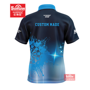 100% polos de rugby de <span class=keywords><strong>cricket</strong></span> en polyester sublimé Golf chemise en maille à motif personnalisé avec logo polo pour hommes de fléchettes - Product Image 2