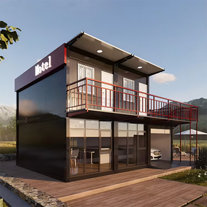 Maison conteneur multi-étages avec structure haute résistance conçue pour un hôtel familial offrant un hébergement spacieux et durable - Product Image 4