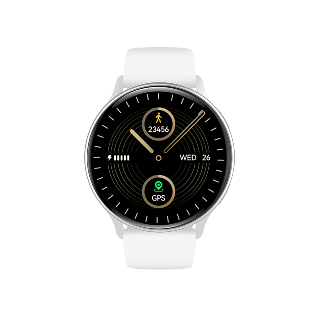 Smart Watch 3ATM P125 AMOLED Touch Screen Smart Watch for IOS and Android with Sleep Tracker and Answer Call