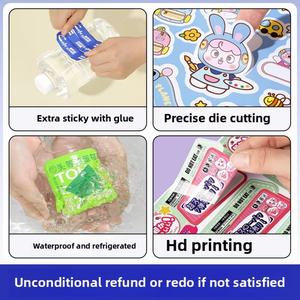 สติกเกอร์สั่งทำขายดีที่สุด ของขวัญทำมือ สติกเกอร์กระดาษ ป้ายบรรจุภัณฑ์เทียน พร้อมสินค้าใหม่ขายส่ง - Product Image 3