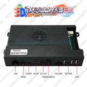 Tablero de juego de Pandora 3D Wifi <span class=keywords><strong>SAGA</strong></span> 32GB 5200 en 1 PCB para juegos Retro Kit de Arcade Diy que funciona con monedas versión familiar versión 3 - Product Image 5