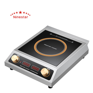 Fábrica profesional Dos perillas de alta potencia <span class=keywords><strong>Siemens</strong></span> IGBT 5000W <span class=keywords><strong>Cocina</strong></span> de inducción comercial - Product Image 3