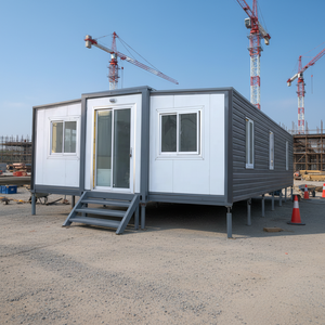 Edificio Prefabbricato Modulare di Lusso Personalizzato da 20 Piedi, Ufficio Prefabbricato, Villa, Casa Espandibile, Maison Préfabriqué<span class=keywords><strong>e</strong></span>, Casa Container - Product Image 1