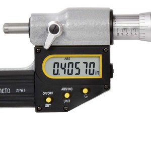 Asimeto Digital Tube Outside Diameter <b>Micrometer</b> 0-25mm Measuring Range 0.001mm Carbon Fiber High-Precision Measuring Tool - Product Image 2