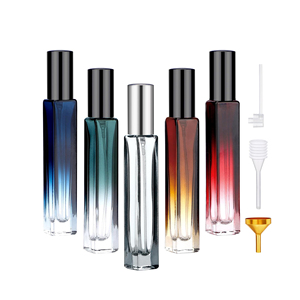 5ml 10ml Amber Blue Green square <b>Bottle</b> Pump <b>Spray</b> Vials Refill <b>Bottle</b> Aluminum Sprayer Glass <b>Perfume</b> Popular <b>Bottle</b> - Product Image 1