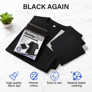 Fogli Coloranti Neri Personalizzati per Indumenti, Tintura Scurente per Tessuti, 15 Fogli per Ripristinare il Colore Nero Scuro, Fogli per Bucato - Product Image 4