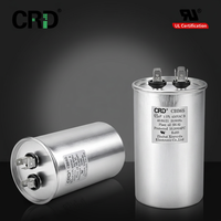 Condensateur de démarrage moteur CRD CBB65 65UF 450VAC auto-réparateur en film polypropylène métallisé pour compresseur de climatiseur HVAC