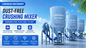 มอเตอร์ผสมอาหารสัตว์แบบกลไก Longmiao พร้อมเกียร์และลูกปืน - ใช้งานง่าย ประหยัดแรง ใช้งานได้ยาวนาน รับประกัน 1 ปี รับน้ำหนักได้ 500 กก. ผลิตที่ซานตง - Product Image 6